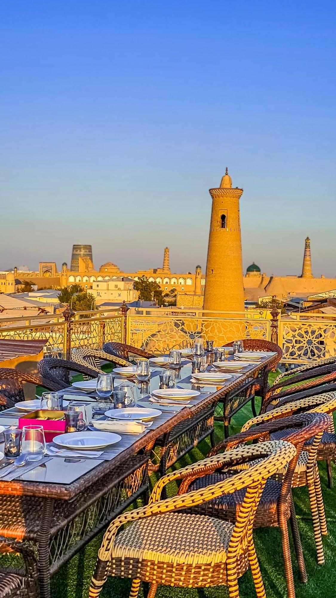 Hotel Bankir Khiva Bagian luar foto